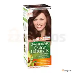 کیت رنگ مو گارنیر شماره 5.25 پایه رنگ قهوه ای گرم