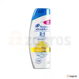 2'si 1 Arada Head and Omuzlar kepek önleyici şampuan, limon Ferahligi modeli, yağlı saçlara uygun, 350 ml