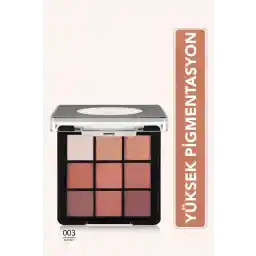 پالت سایه چشم کرمی مات و شیمر Flormar - پالت سایه چشم - 003 Sunset- 8682536048453