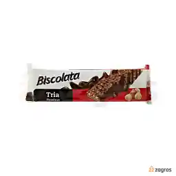ویفر تریا بیسکولاتا با مغز کرم شکلات و تکه های فندق 100 گرم