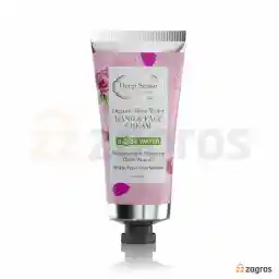 کرم مرطوب کننده دست و صورت گلاب دیپ سنس مناسب انواع پوست 60 میل