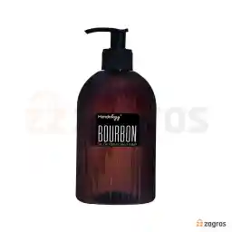 مایع دستشویی پرفیوم هندولوژی مدل Bourbon با رایحه چوبی و مرکباتی 470 میل
