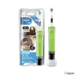 مسواک برقی کودک اورال بی طرح جنگ ستارگان رنگ سبز