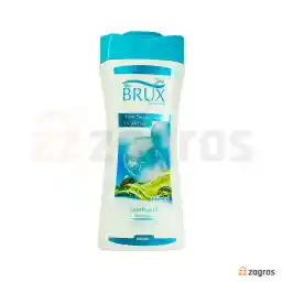 شامپو سر بروکس Brux حاوی عصاره پنبه و منتول مناسب انواع مو 500 میل
