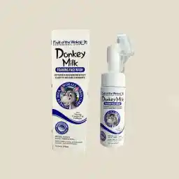 فوم شستشوی صورت وکالی مدل شیر الاغ مناسب انواع پوست حجم 150 میلی‌ لیتر