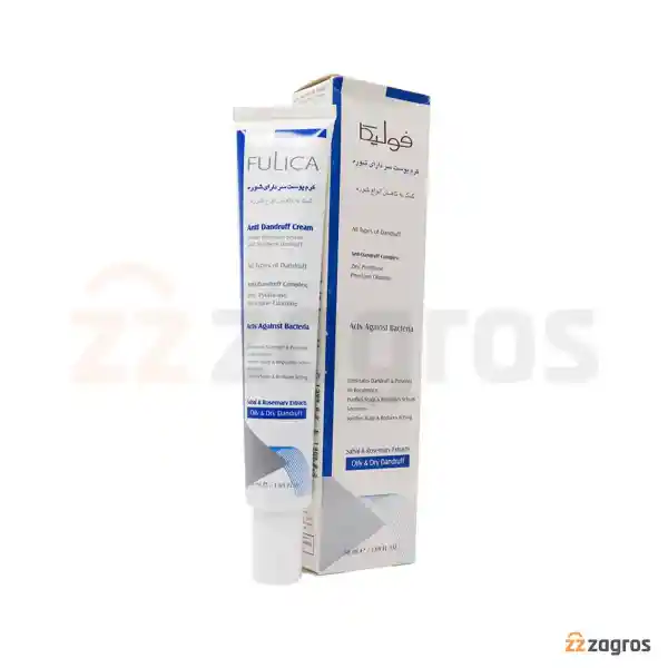Folica anti-dandruff hair cream containing sabal and rosemary extract, suitable for dry and oily dandruff, 50 ml