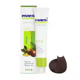 رنگ مو مارال سری طبیعی شماره 4.0 حجم 100 میلی لیتر رنگ قهوه ای متوسط