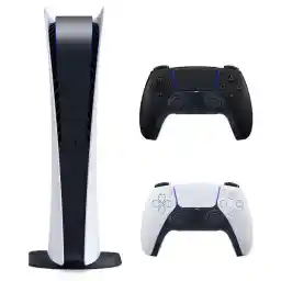 مجموعه کنسول بازی سونی مدل PlayStation 5 Digital Edition ظرفیت 825 گیگابایت به همراه دسته اضافه مجموعه کنسول بازی سونی مدل PlayStation 5 Digital Edition ظرفیت 825 گیگابایت به همراه دسته اضافه