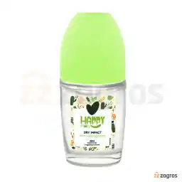 رول ضد تعریق هپی مون مدل Happy Moon Dry Impact حجم 50 میل