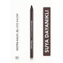 مداد چشم ژل ضد آب فلورمار (قهوه ای تیره) - مداد ژل اکستریم تاتو - 002 گردو - 8682536028844