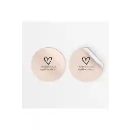 برچسب بسته بندی و ارسال برچسب روکش شده بوتیک صورتی (4x4cm) 70 عدد - با تشکر از سفارش شما / 2 -