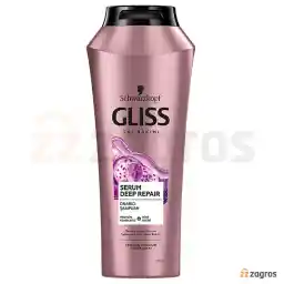 شامپو ترمیم کننده مو گلیس مناسب موهای کدر و آسیب دیده 500 میل
