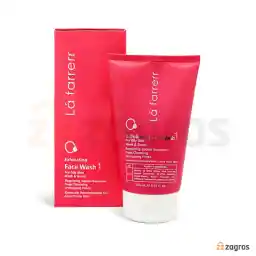 ژل شستشوی صورت و اسکراب لافارر مناسب پوست چرب و مستعد آکنه 150 میل