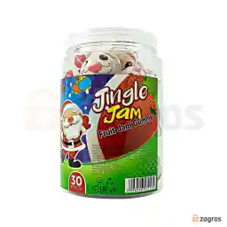 پاستیل با مغز ژله میوه ای Roz مدل Jingle Jam بسته 30 عددی