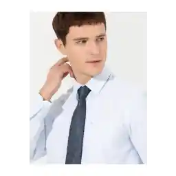 پیر کارن پیر کاردین پیراهن بلند کلاسیک جیبی آبی روشن