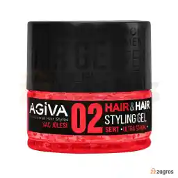 ژل مو آگیوا مدل Ultra Strong با درجه سختی 02 حجم 200 میل