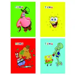 دفتر نقاشی 40 برگ تیما مدل Sponge مجموعه 4 عددی