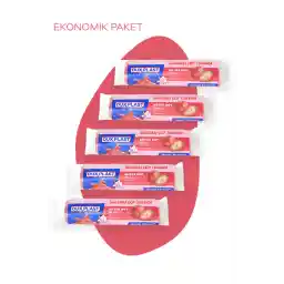 کیسه زباله توری DuxPlast - سایز بزرگ توت فرنگی معطر 65x73 سانتی متر - 5 بسته - 5x10 = 50 عدد