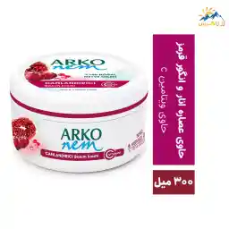 کرم مرطوب کننده آرکو نم حاوی عصاره انار و انگور قرمز 300 میل