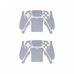 برچسب دسته بازی PS5 ماهوت مدل Matte-Silver بسته دو عددی