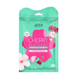 ماسک صورت وارمی مدل شکوفه گیلاس مناسب انواع پوست حجم 45 میلی لیتر بسته 2 عددی