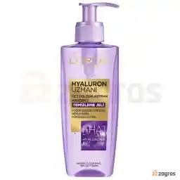 ژل شستشوی صورت لورآل حاوی هیالورونیک اسید مناسب انواع پوست 200 میل