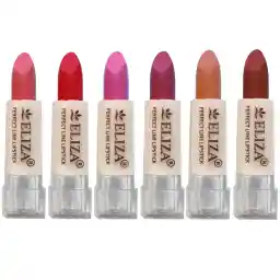 رژ لب جامد الیزا مدل Mini-S2 بسته 6 عددی