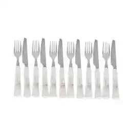 سرویس کارد و چنگال 12 پارچه ام جی اس مدل NR-1