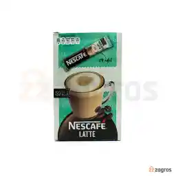 پودر قهوه فوری لاته نسکافه بسته 24 عددی