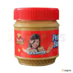 کره بادام زمینی نوباتز وزن 340 گرم