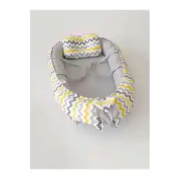 تخت خواب نوزاد و بالش ارگونومیک کنار مادر ارتوبدیک Yarence Babynest