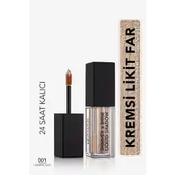 سایه چشم مایع فلورمار متالیک (طلایی) - سایه مایع شیمر و شاین - 001 کشمیر طلا - 8682536002592