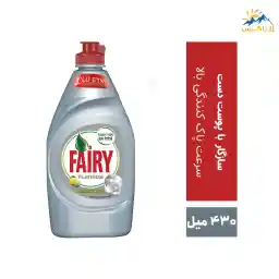 مایع ظرفشویی فیری با رایحه لیمو مدل PLATINUM حجم 430 میل
