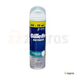 فوم اصلاح ژیلت سری 3X Action مدل Protection حجم 250 میل