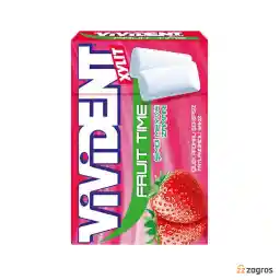 Vivident çilekli sakız, Fruit Time modeli, ağırlık 22 gram