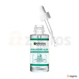 سرم آبرسان هیالورونیک اسید و آلوئه ورا گارنیر مناسب انواع پوست 30 میل