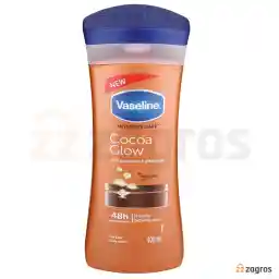 لوسیون بدن وازلین مدل Cocoa Glow حجم 400 میل