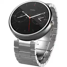 ساعت هوشمند موتورولا Moto 360 46mm Silver Metal Band