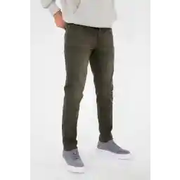 شلوار جین HLT JEANS مردانه تیره خاکی باریک و باریک Flexible Lycra جین شلوار جین شلوار جین HLTHE001986