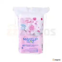پد آرایش پاک کن میکاپ رز بسته 60 عددی