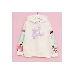 سویشرت دخترانه رزگلد کلاهدار WANEX - 3232035 - وانیلی