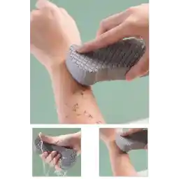 اسفنج مخصوص دوش بدن DiscountCap حمام جادویی لایه بردار بدن اسفنج برس لایه بردار ماساژ بدن