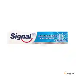 خمیر دندان سفید کننده سیگنال مدل Crystal Gel حجم 75 میل