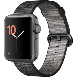 Akıllı Saat Apple Watch Series 2 Model 38mm Uzay Grisi Alüminyum Kasa Siyah Naylon Bantlı