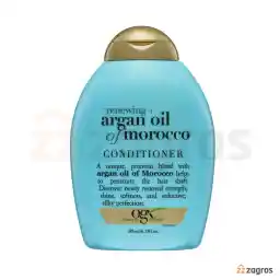 نرم کننده مو بدون سولفات بازسازی کننده OGX حاوی روغن آرگان 385 میل