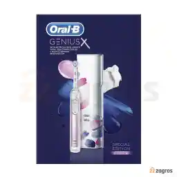 مسواک برقی هوشمند اورال بی مدل Genius X رنگ صورتی