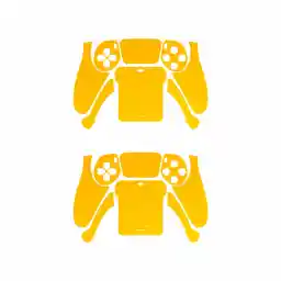 برچسب دسته بازی PS5 ماهوت مدل Matte-Deep-Mustard بسته دو عددی