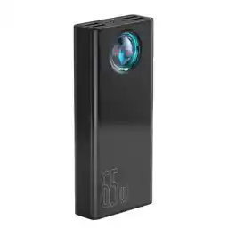 پاوربانک باسئوس مدل ‌ Ambilight dighital display BS-30KP365 ظرفیت 30000 میلی آمپرساعت