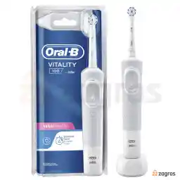 مسواک برقی اورال بی مدل Vitality 100 Sensi Ul Trathin رنگ سفید