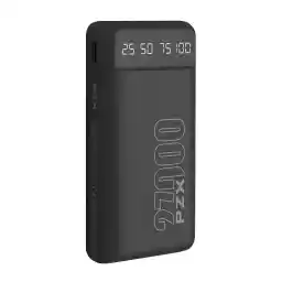 پاوربانک پی زد ایکس مدل C165 ظرفیت 27000 میلی آمپر ساعت